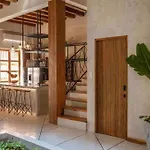 Casa San Antonio, Villa de diseño con piscina en la azotea.